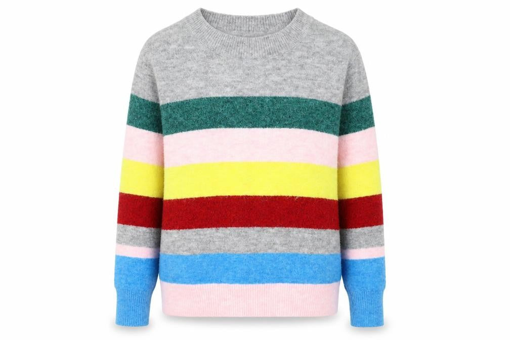 Womens UK Size XS River Island Multicoloured Pullover Jumper
