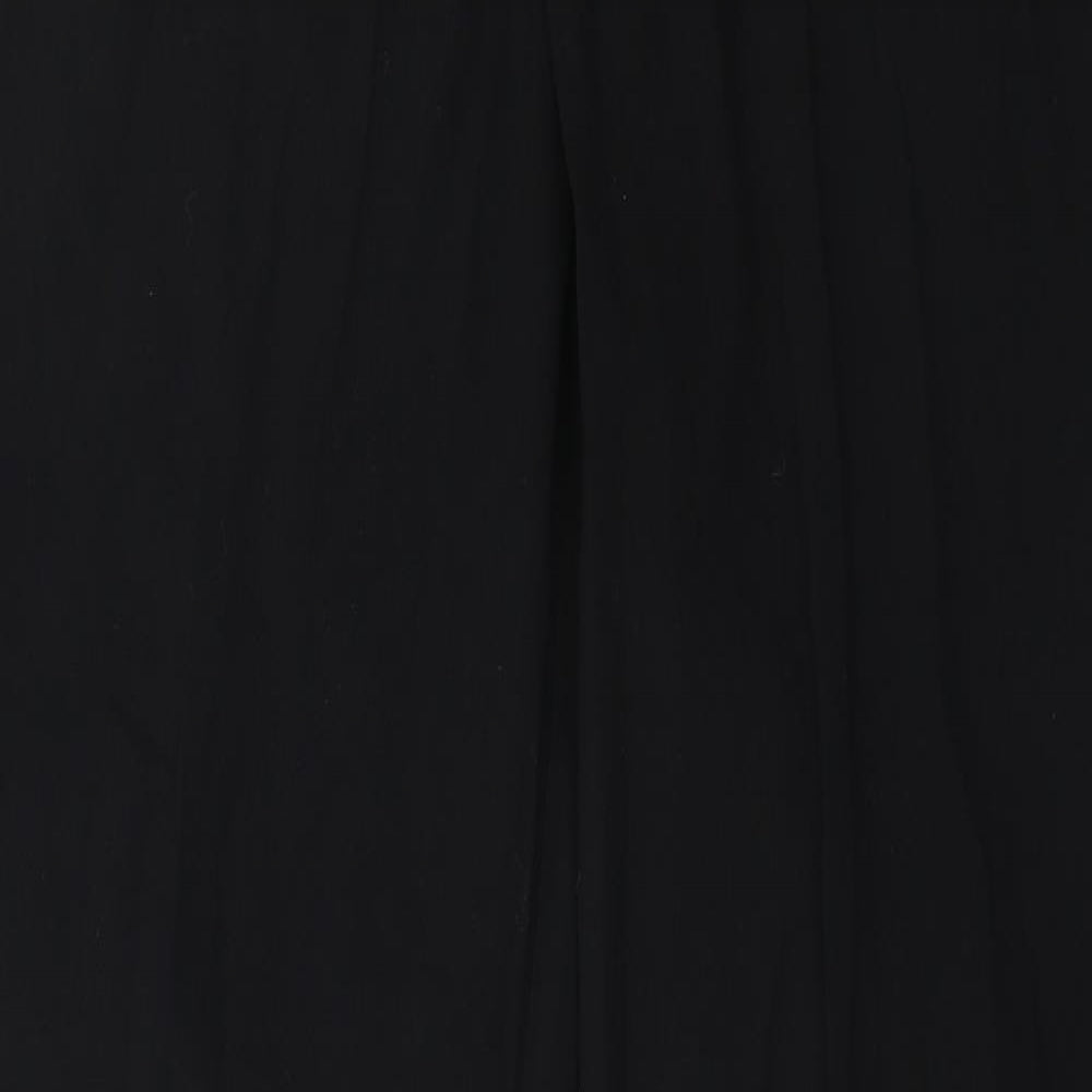 Womens UK Size 14 Damart Regular Fit  Black Trousers