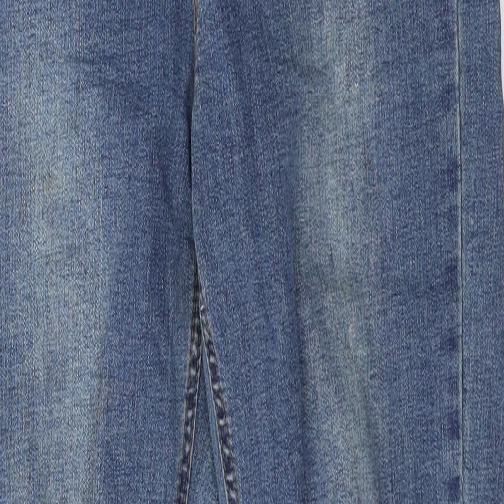 Missguided Womens Blue  Denim Skinny Jeans Size 10 L30 in