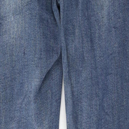 Missguided Womens Blue  Denim Skinny Jeans Size 10 L30 in