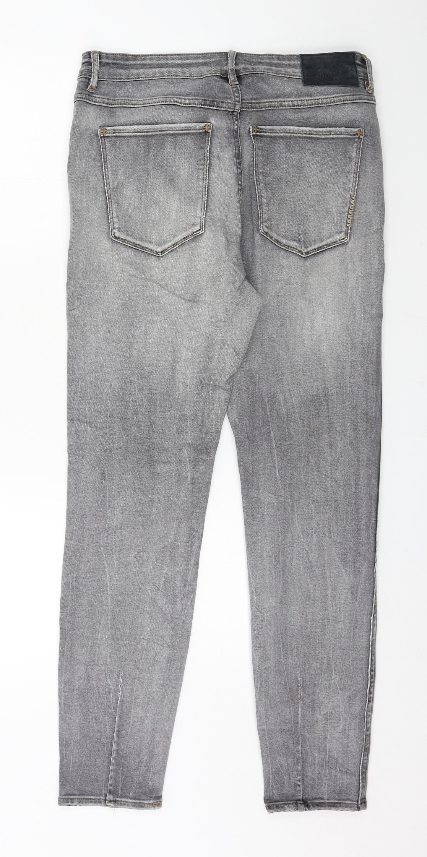 Neuw Denim Womens Grey  Denim Skinny Jeans Size 10 L28 in