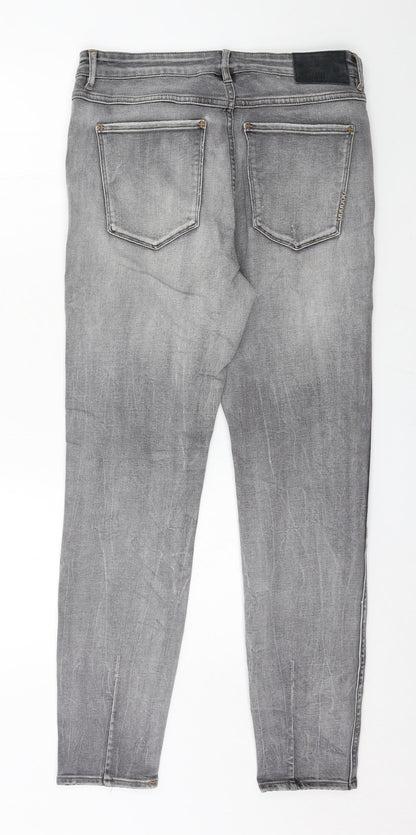 Neuw Denim Womens Grey  Denim Skinny Jeans Size 10 L28 in