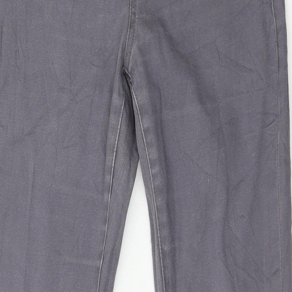 Womens UK Size S Pieces Regular Fit Skinny Grey Jeans