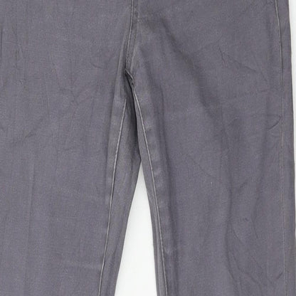 Womens UK Size S Pieces Regular Fit Skinny Grey Jeans