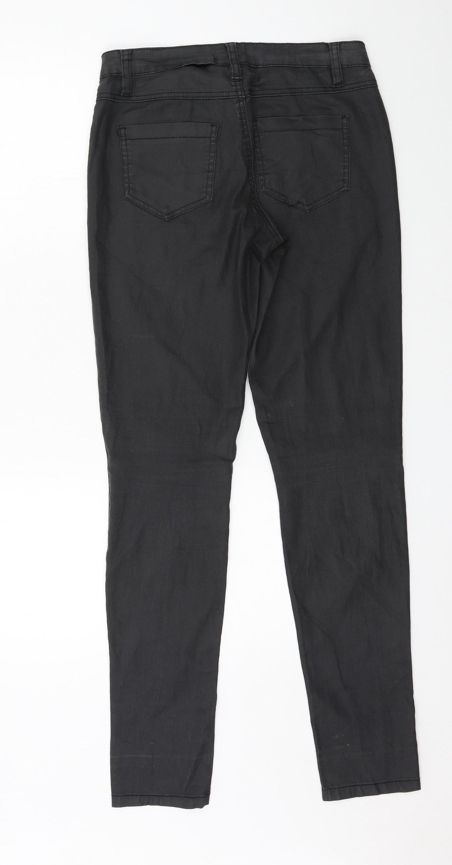 Womens UK Size 30 in Pieces Regular Fit Skinny Grey Jeans