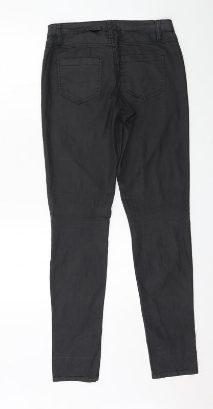 Womens UK Size 30 in Pieces Regular Fit Skinny Grey Jeans