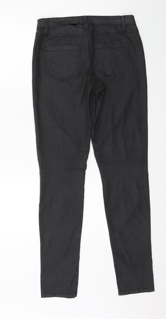 Womens UK Size 30 in Pieces Regular Fit Skinny Grey Jeans