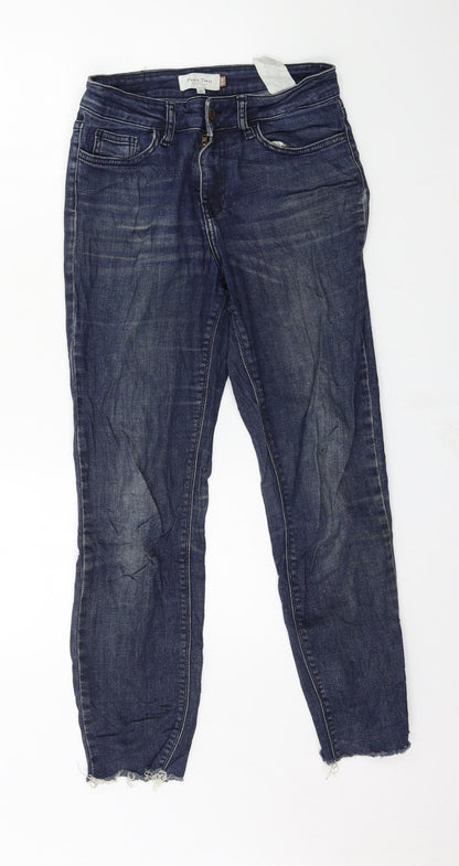 Part Two Womens Blue  Denim Straight Jeans Size 26 in L25 in