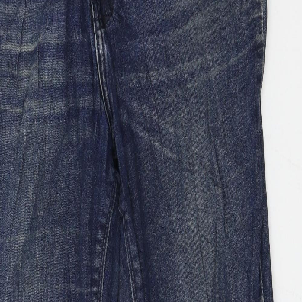 Part Two Womens Blue  Denim Straight Jeans Size 26 in L25 in