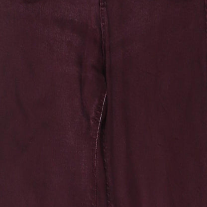 Zara Womens Purple  Denim Skinny Jeans Size 30 in L25 in
