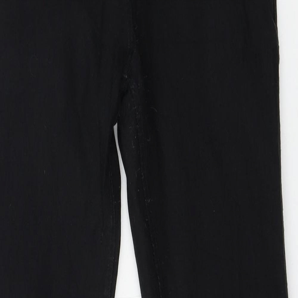 MARILYN Womens Black  Jersey Trousers  Size M L29 in