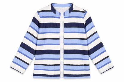 Womens UK Size 10 Cotton Traders Blue Jacket