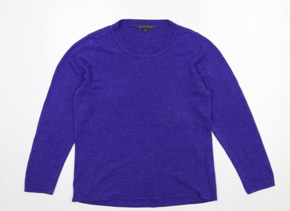 Womens UK Size 12 Bonmarché Blue Pullover Jumper