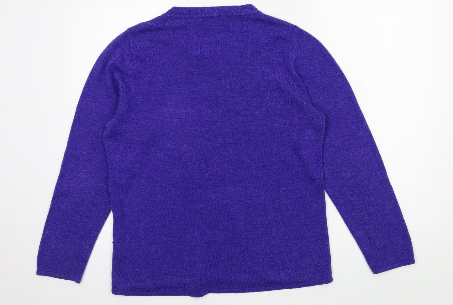 Womens UK Size 12 Bonmarché Blue Pullover Jumper
