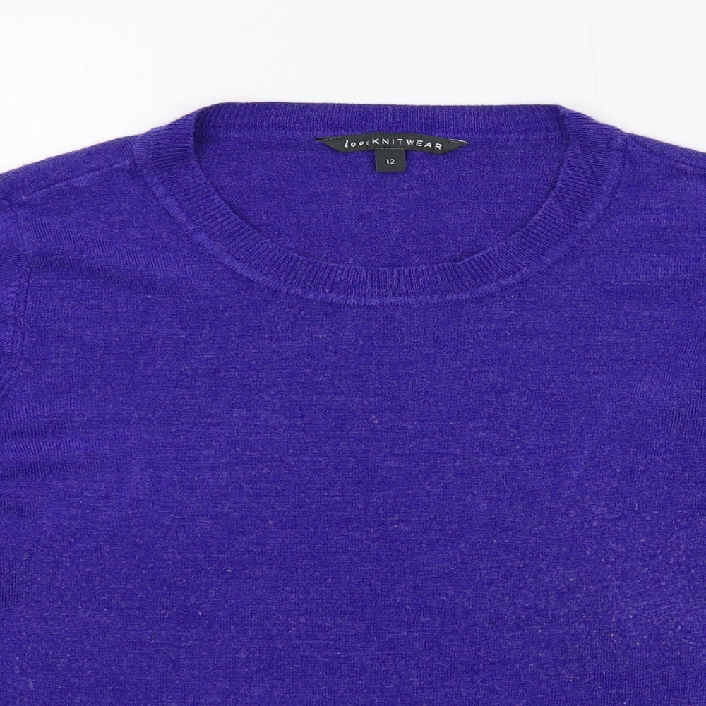 Womens UK Size 12 Bonmarché Blue Pullover Jumper