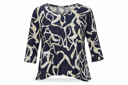 Womens UK Size 12 Wallis Blue Basic T-Shirt
