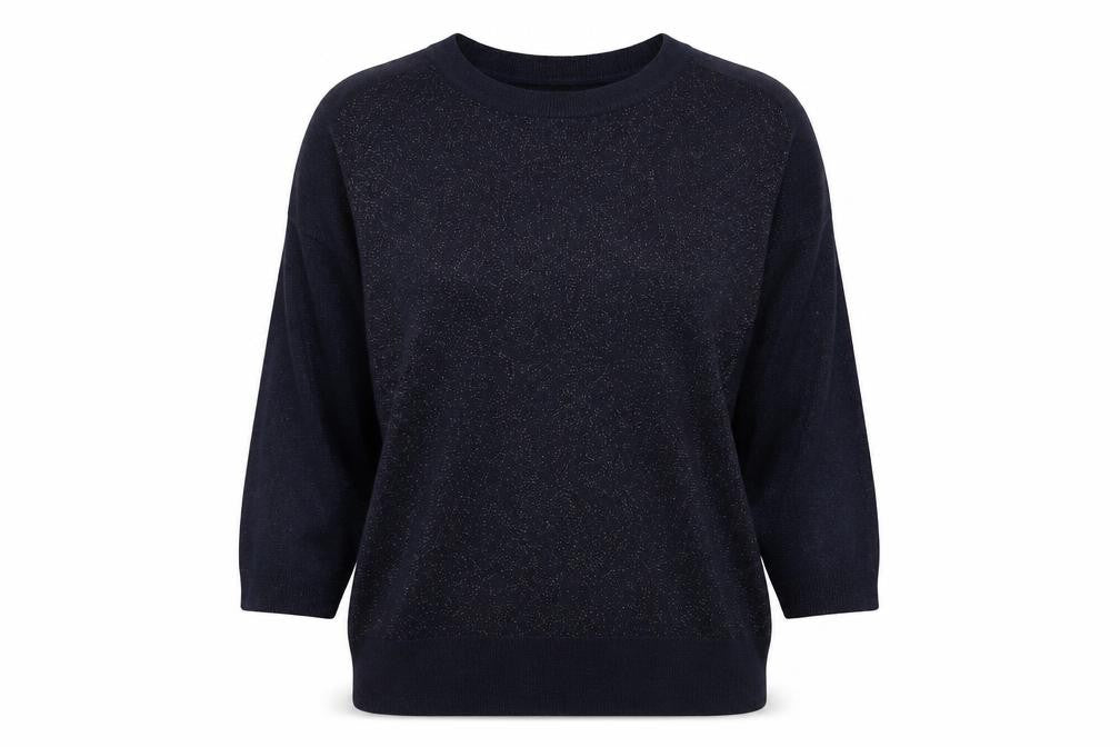 Womens UK Size 10 Autograph Blue Pullover Jumper