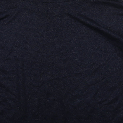 Autograph Womens Blue  Knit Pullover Jumper Size 10