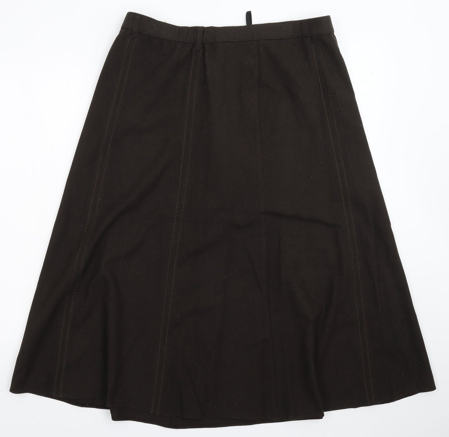 Marks and Spencer Womens Grey   A-Line Skirt Size 32 in