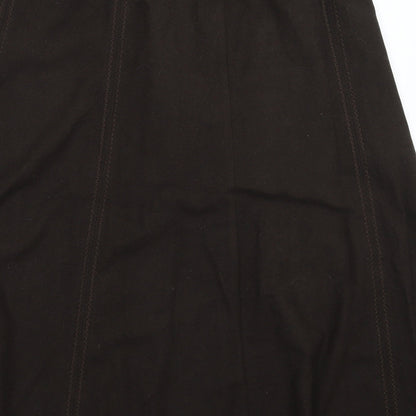 Marks and Spencer Womens Grey   A-Line Skirt Size 32 in