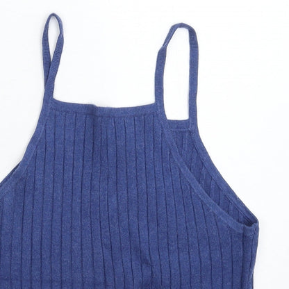 Womens UK Size 14 Atmosphere Blue Basic Tank
