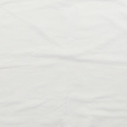 TU Womens White  Knit Pullover Jumper Size 18