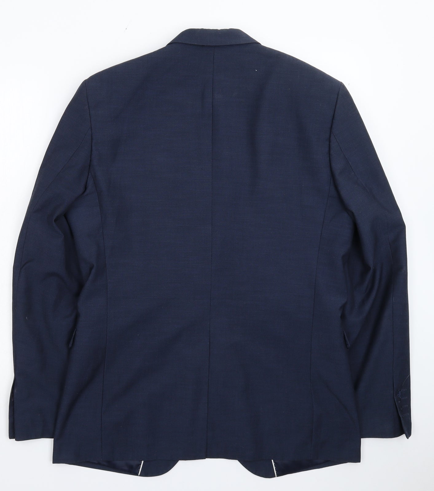 Mens UK Size 40 Cedar Wood State Regular Blue Suit Jacket