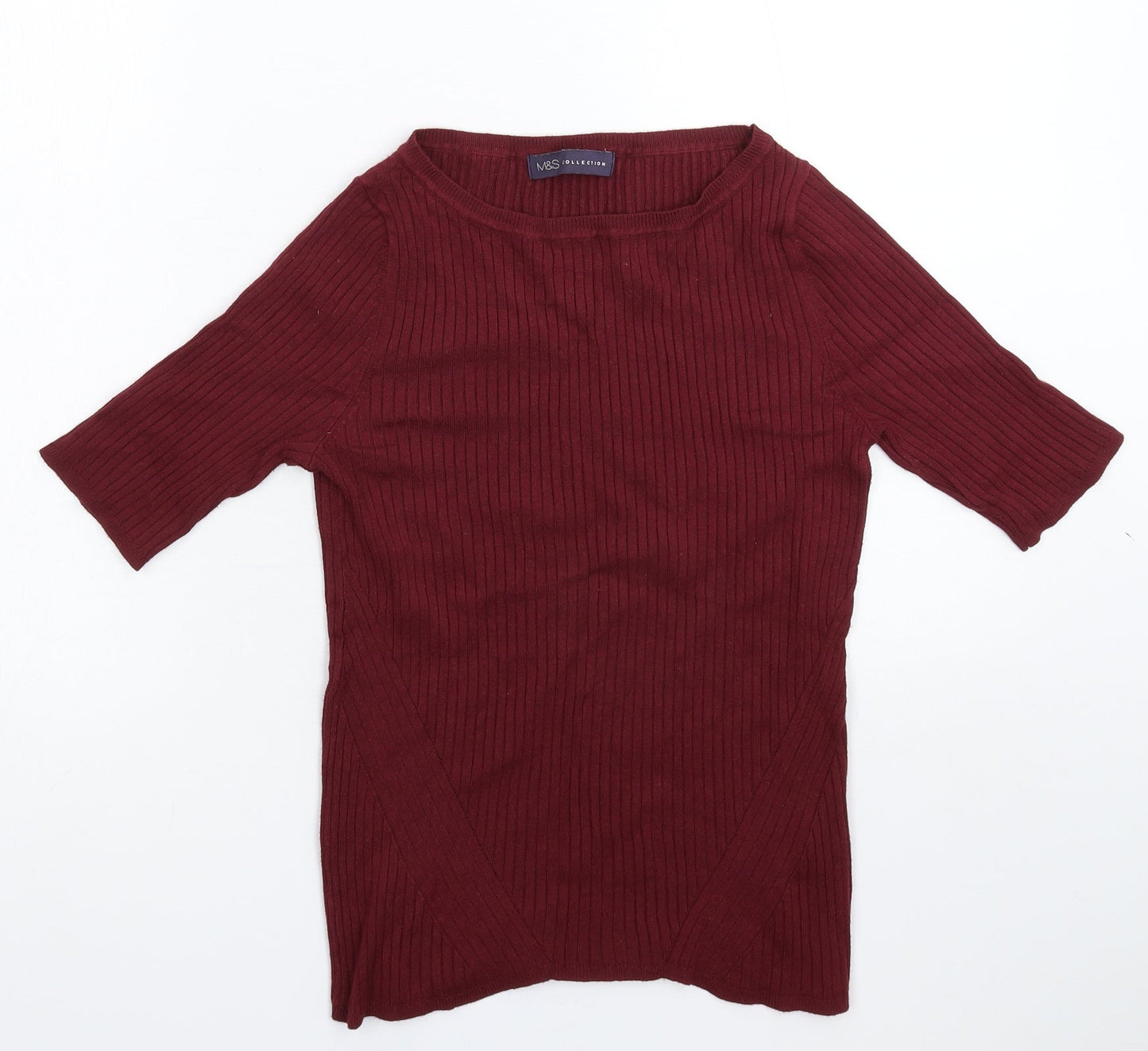 Womens UK Size 12 Marks and Spencer Brown Pullover Jumper