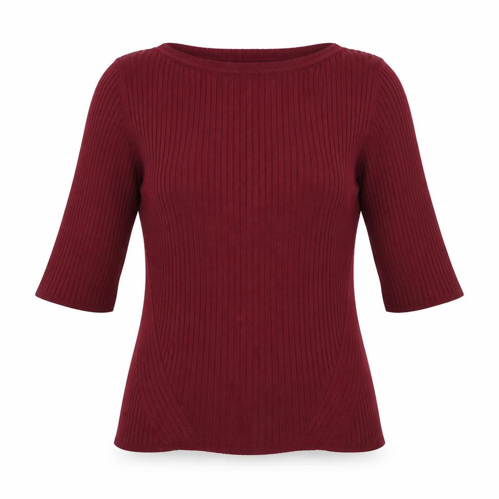 Womens UK Size 12 Marks and Spencer Brown Pullover Jumper
