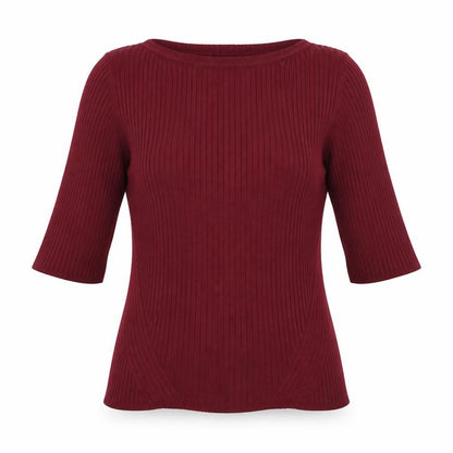 Womens UK Size 12 Marks and Spencer Brown Pullover Jumper