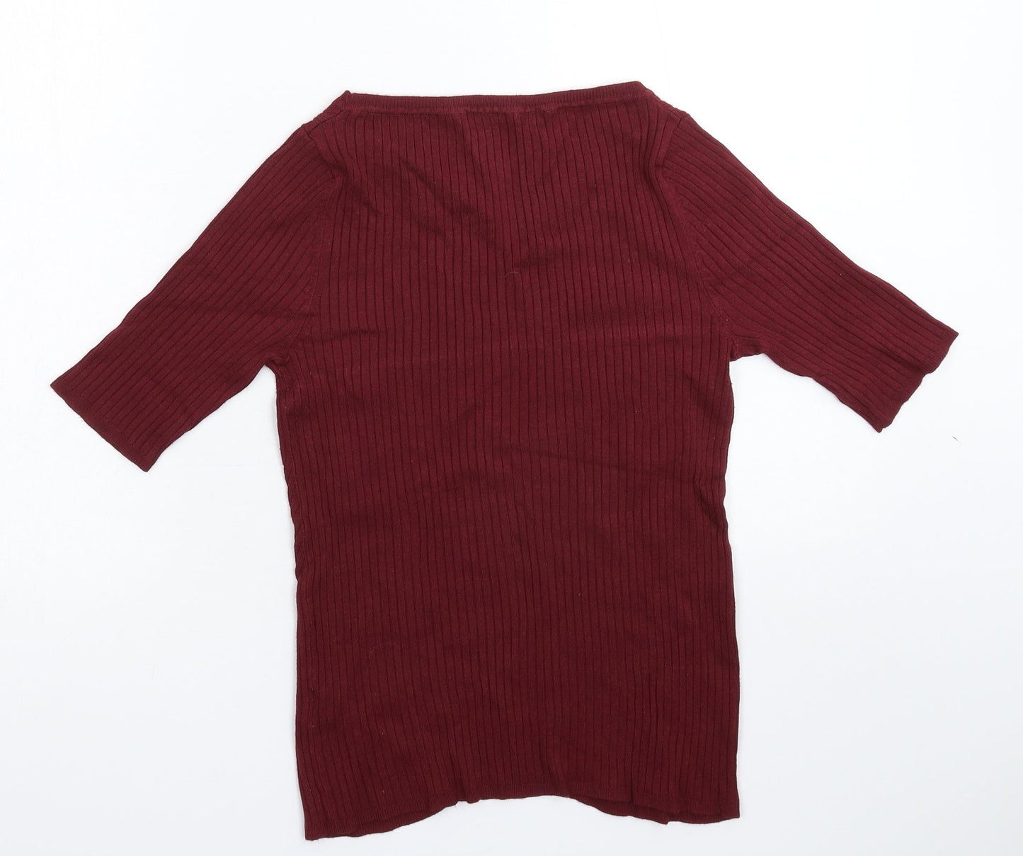 Womens UK Size 12 Marks and Spencer Brown Pullover Jumper