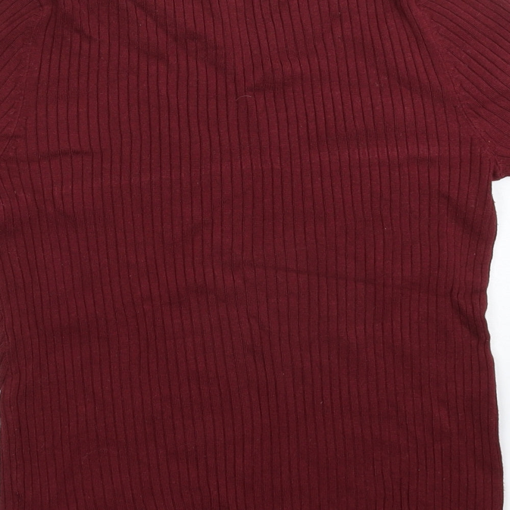 Womens UK Size 12 Marks and Spencer Brown Pullover Jumper
