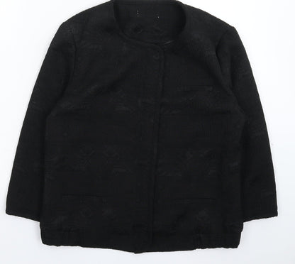 Womens UK Size 14 Debenhams Black Jacket