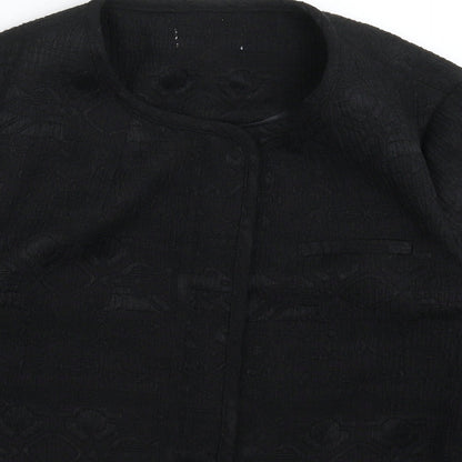 Womens UK Size 14 Debenhams Black Jacket