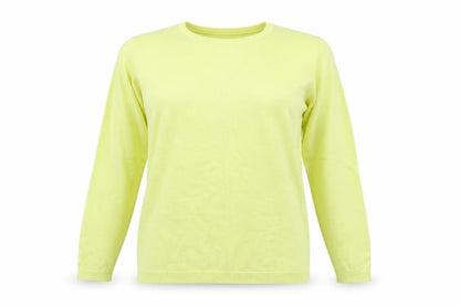 Womens UK Size M Marks and Spencer Yellow Pullover Jumper
