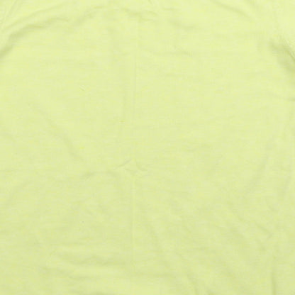 Womens UK Size M Marks and Spencer Yellow Pullover Jumper