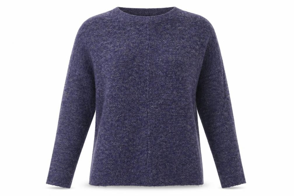 Womens UK Size M Papaya Blue Pullover Jumper