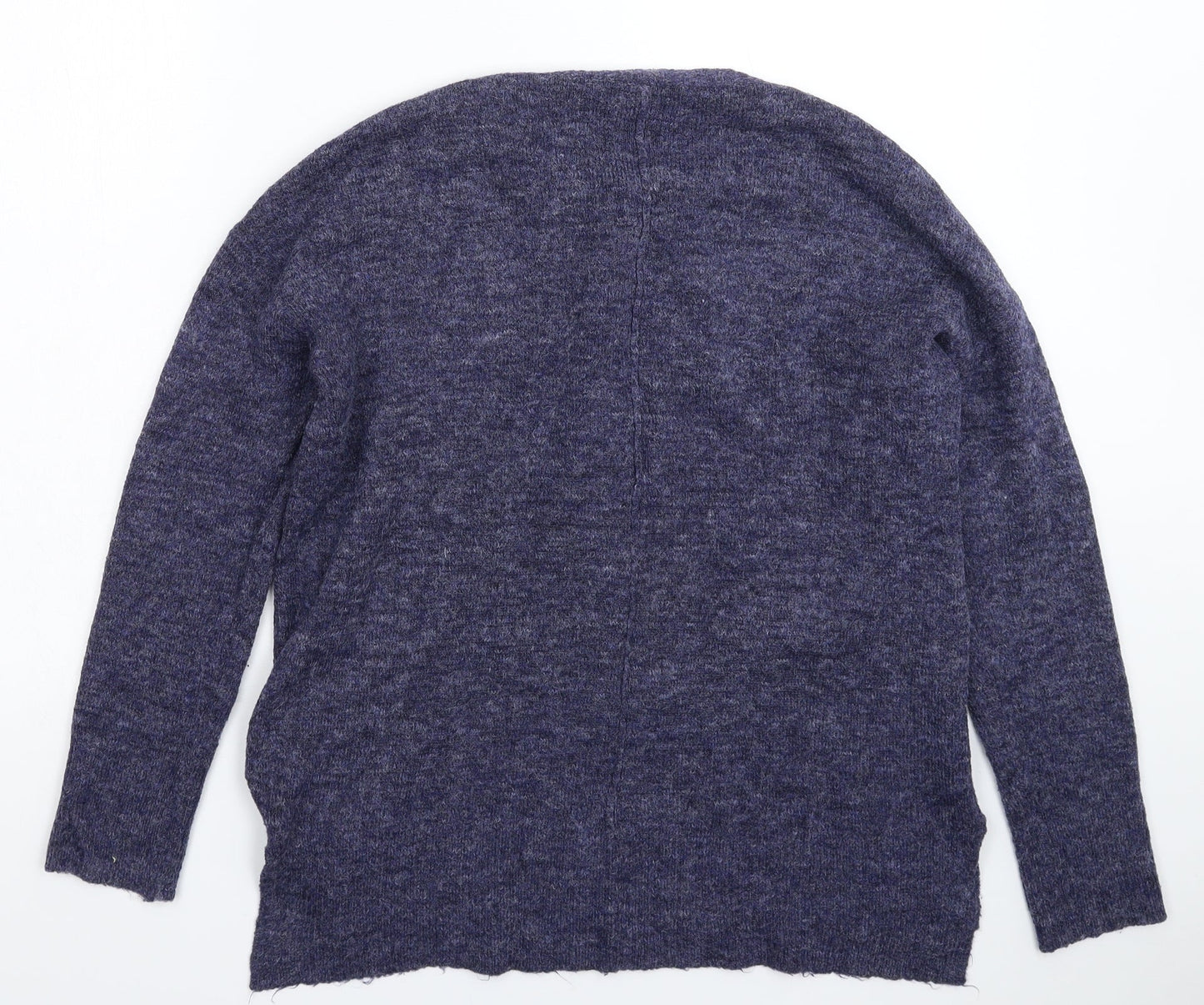 Womens UK Size M Papaya Blue Pullover Jumper