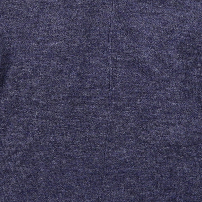 Womens UK Size M Papaya Blue Pullover Jumper
