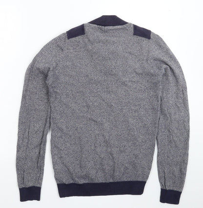 NEXT Mens Blue  Knit Pullover Jumper Size XS