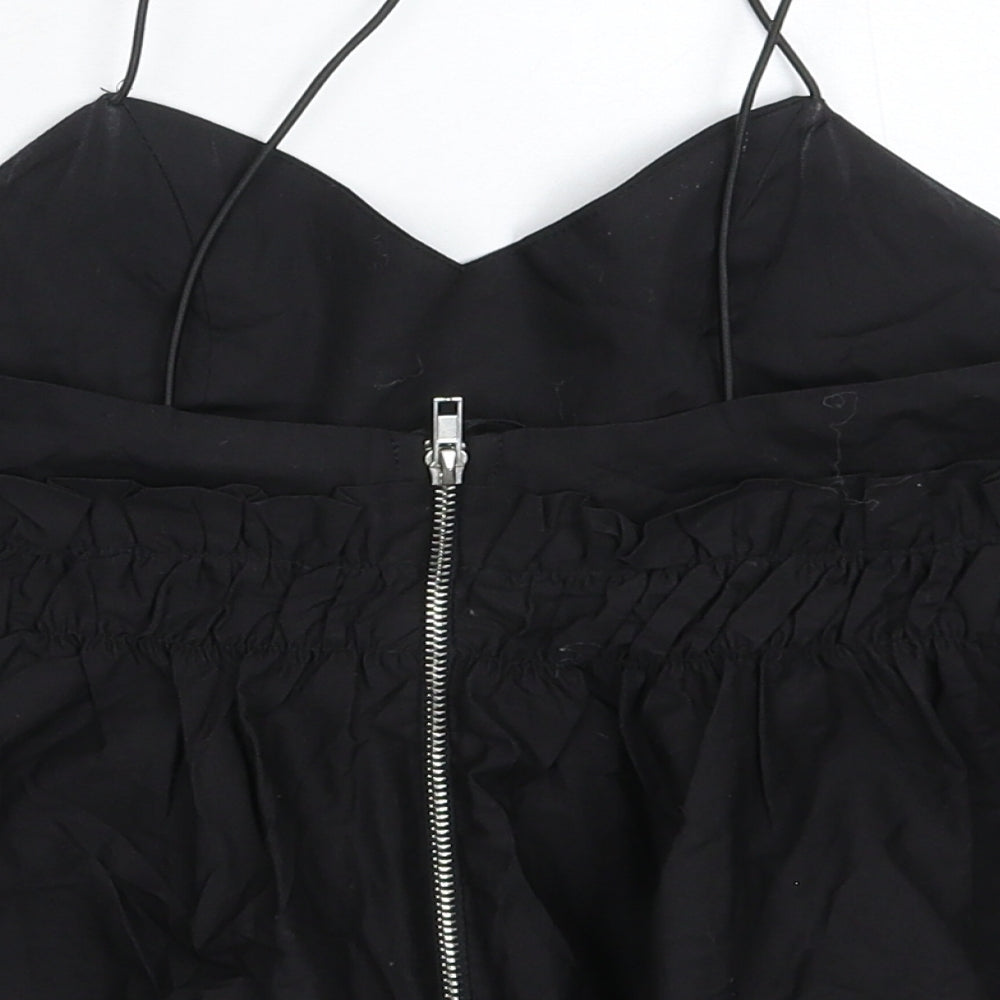 Missguided Womens Black   Basic Tank Size 6