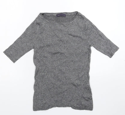 Womens UK Size 12 Marks and Spencer Grey Pullover Jumper