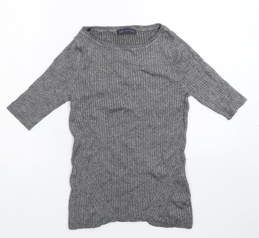 Womens UK Size 12 Marks and Spencer Grey Pullover Jumper
