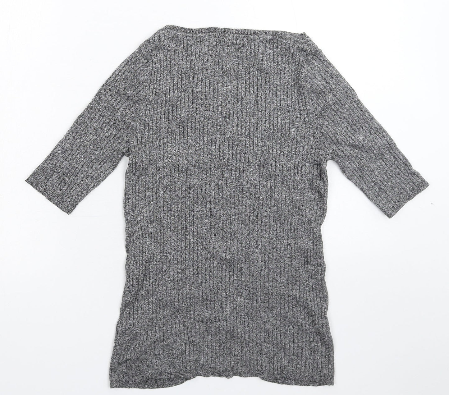 Womens UK Size 12 Marks and Spencer Grey Pullover Jumper