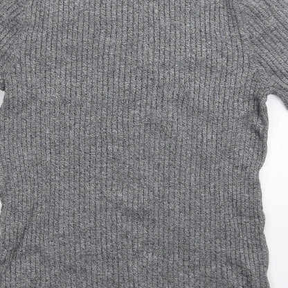 Womens UK Size 12 Marks and Spencer Grey Pullover Jumper