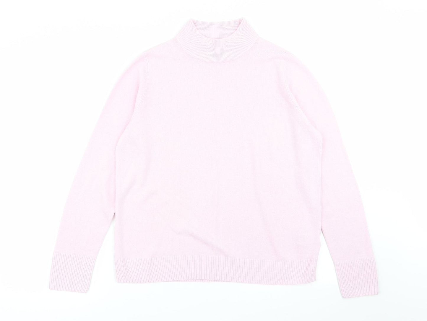 Womens UK Size 14 M&S Pink Pullover Jumper