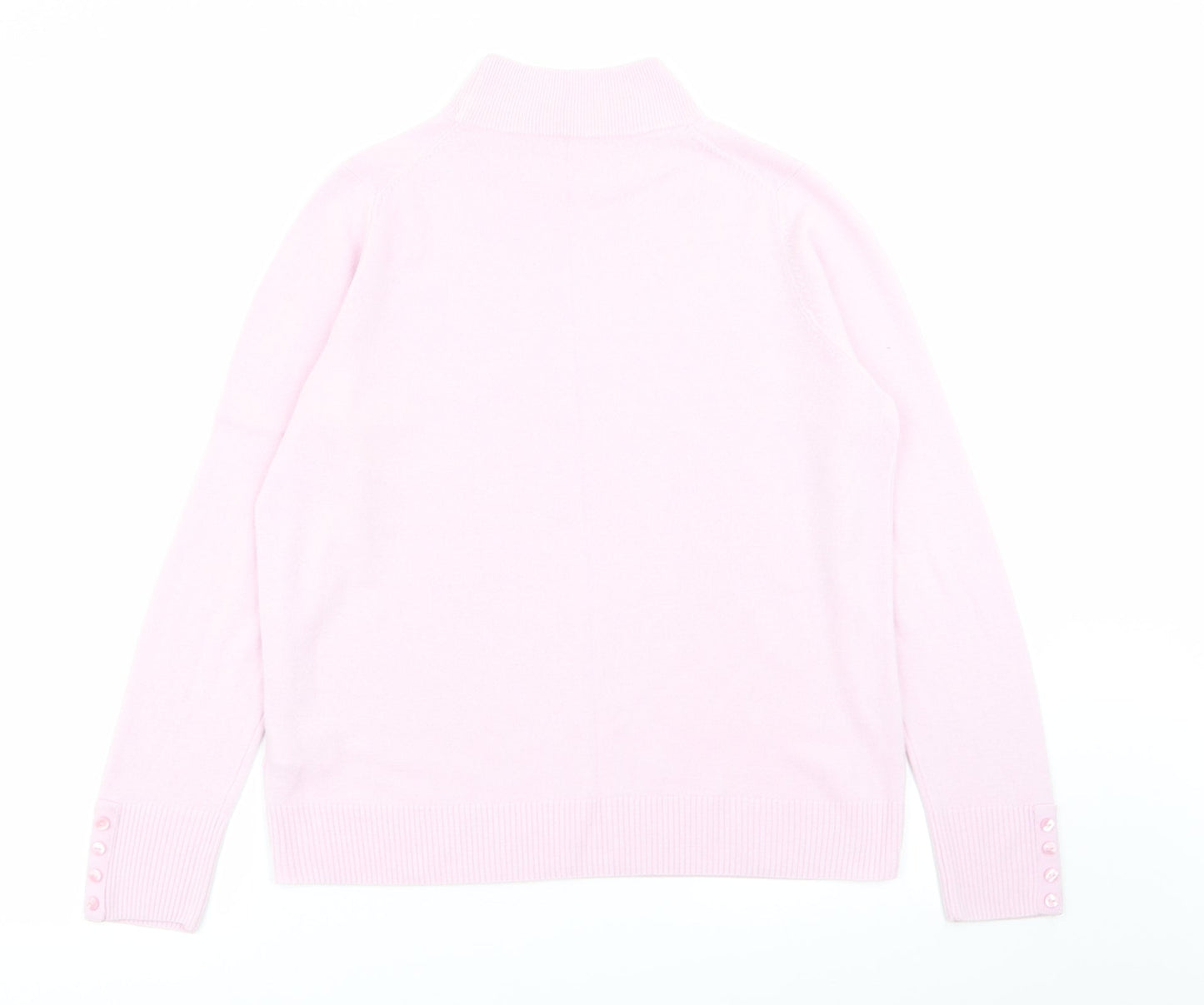 Womens UK Size 14 M&S Pink Pullover Jumper