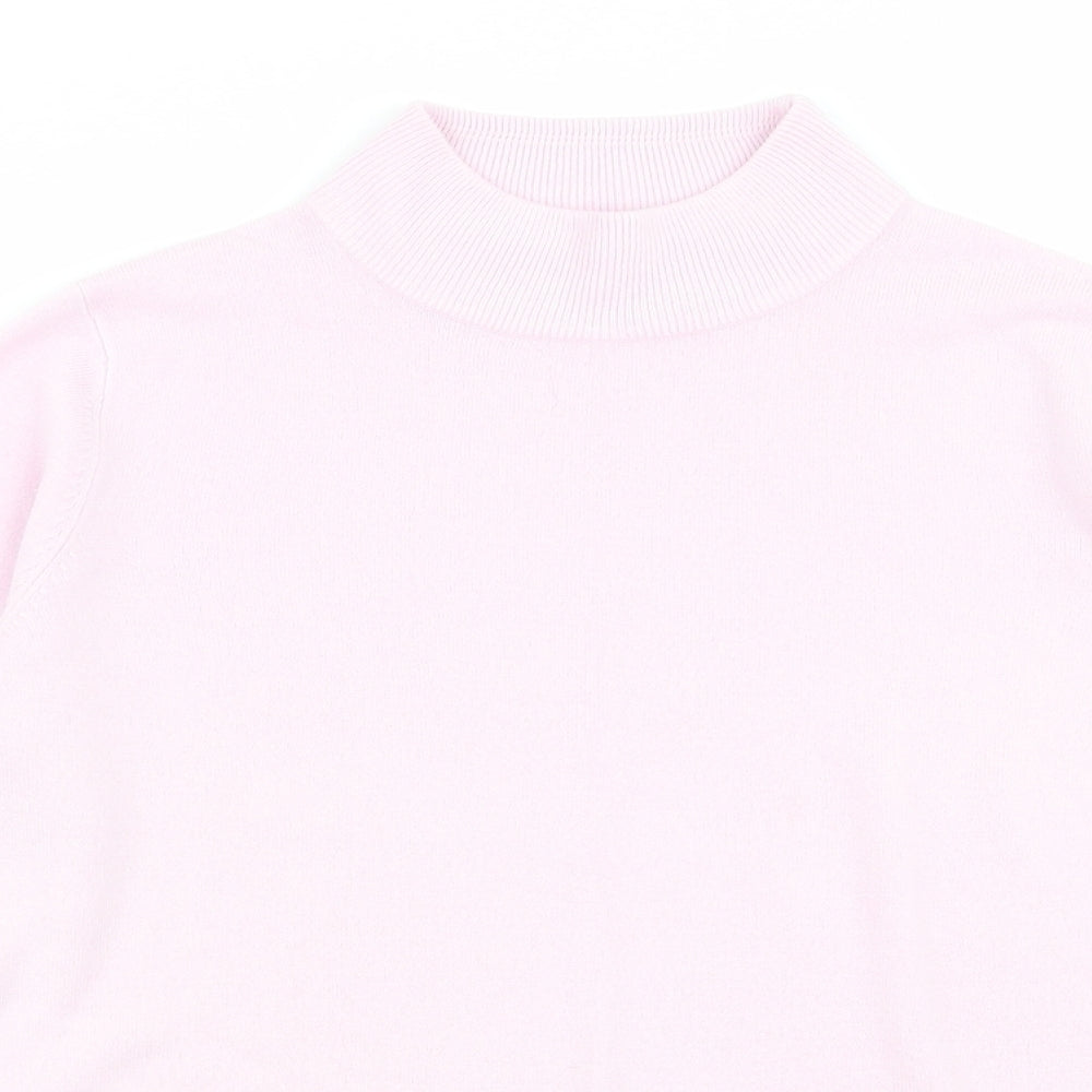 Womens UK Size 14 M&S Pink Pullover Jumper