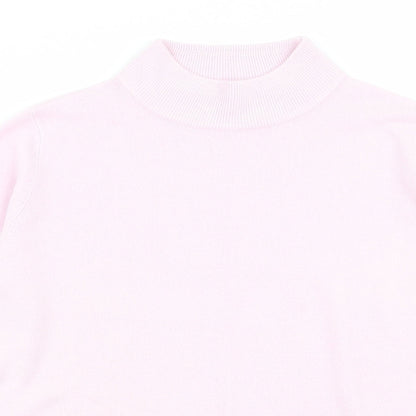 Womens UK Size 14 M&S Pink Pullover Jumper