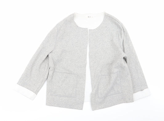 TU Womens Grey   Cardigan Jumper Size 14